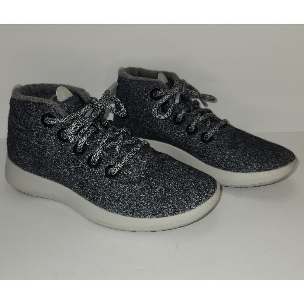 Allbirds WRUM Wool Runner Up Mizzles Womens Gray Mid Sneakers Size 8 Great